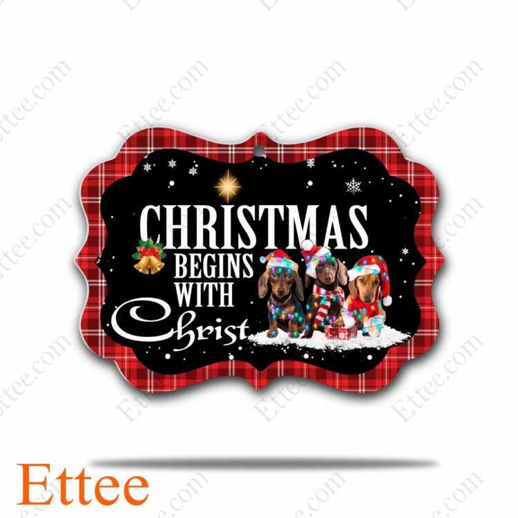 Dachshund Christmas Benelux Ornament, Gift For Dog Lovers - Ettee - Benelux