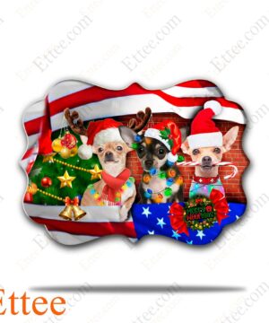 Chihuahua US Benelux Ornament, Christmas Gift For Dog Lovers - Ettee - benelux ornament