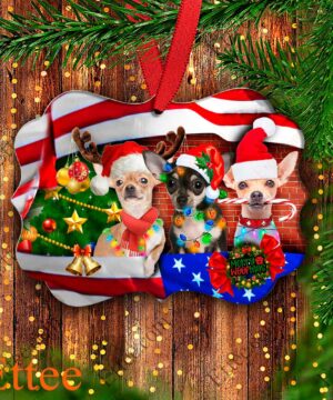 Chihuahua US Benelux Ornament, Christmas Gift For Dog Lovers - Ettee - benelux ornament