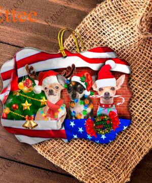 Chihuahua US Benelux Ornament, Christmas Gift For Dog Lovers - Ettee - benelux ornament