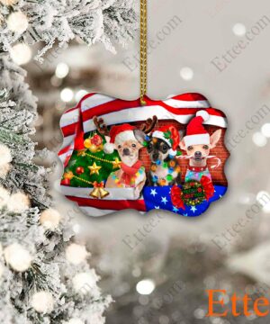 Chihuahua US Benelux Ornament, Christmas Gift For Dog Lovers - Ettee - benelux ornament