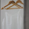 Washable Silk Short Dress- Silk Slip Dress – White - Ettee - silk slip dress