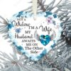 Love In Heaven Ceramic Ornament, Christmas Memorial Gift - Ettee - Ceramic ornament