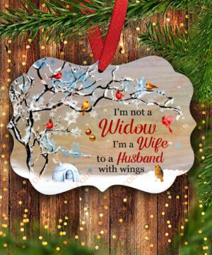 Memorial Benelux Ornament, I'm Not A Widow Christmas Gift - Ettee - aluminum