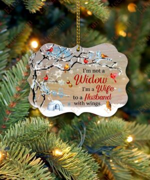 Memorial Benelux Ornament, I'm Not A Widow Christmas Gift - Ettee - aluminum