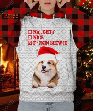 Corgi Dog F Blew It 3D Unisex Hoodie, Christmas Gift for Dog Lovers - Ettee - 3D