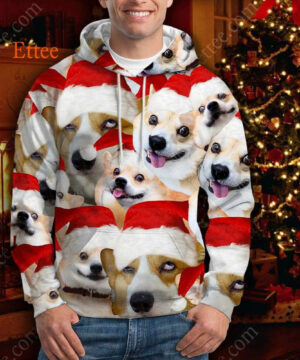 Corgi Meme 3D Unisex Hoodie, Funny Gift For Corgi Lovers - Ettee - 3D