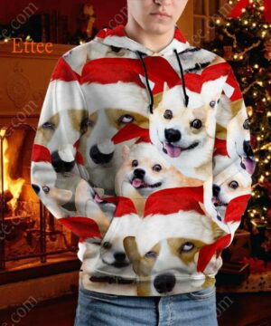 Corgi Meme 3D Unisex Hoodie, Funny Gift For Corgi Lovers - Ettee - 3D