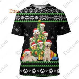 Golden Retriever Ugly 3D Hoodie, Gift for Dog Lover 2022 - Ettee - 2022