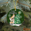 Corgi Dogs Ceramic Ornament, Christmas Tree - Ettee - Animal Ornament