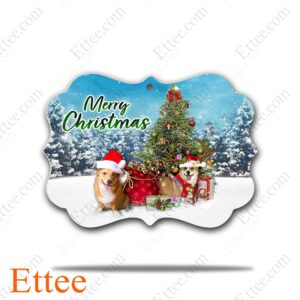Corgi Dog Benelux Ornament, Merry Christmas 2022 - Ettee - benelux ornament