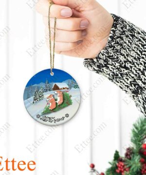 Corgi Funny Dog Ornament, Christmas Gift for Dog Lover - Ettee - christmas gift