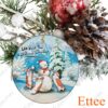 Corgi Dog Snowman Christmas Ornament - Ettee - christmas