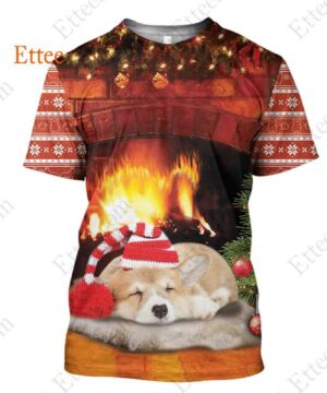 Corgi Butt 3D Unisex Hoodie, Perfect Corgi Christmas Gift - Ettee - 3D