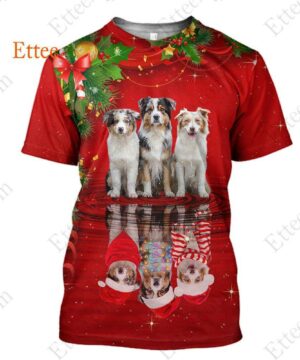 Border Collie 3D Unisex Hoodie Christmas 2022 - Ettee - 3D