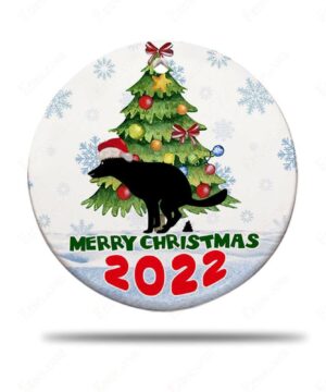 Dog Pooping Ceramic Ornament, Perfect White Elephant Gift, Gag Gift 2022 - Ettee - Ceramic ornament