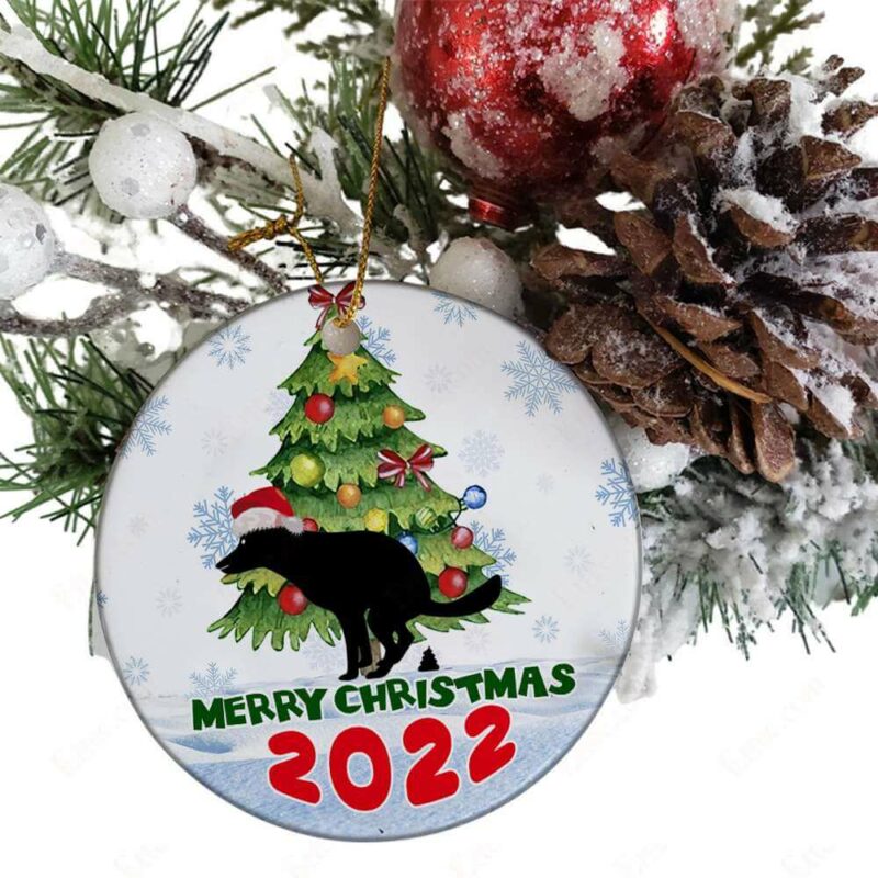 Dog Pooping Ceramic Ornament, Perfect White Elephant Gift, Gag Gift 2022 - Ettee - Ceramic ornament