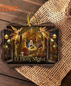 Jesus Nativity Benelux Ornament, O Holy Night Christmas - Ettee - Benelux