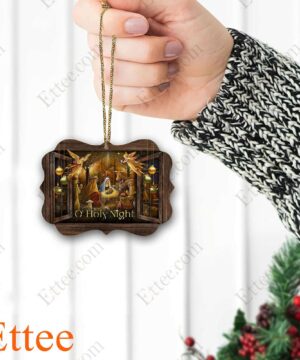 Jesus Nativity Benelux Ornament, O Holy Night Christmas - Ettee - Benelux