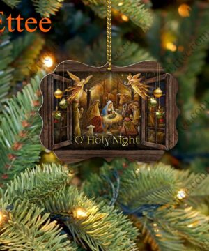 Jesus Nativity Benelux Ornament, O Holy Night Christmas - Ettee - Benelux