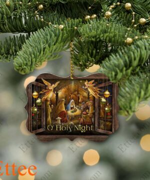 Jesus Nativity Benelux Ornament, O Holy Night Christmas - Ettee - Benelux