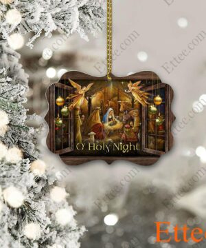 Jesus Nativity Benelux Ornament, O Holy Night Christmas - Ettee - Benelux