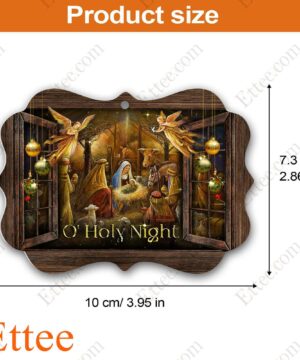 Jesus Nativity Benelux Ornament, O Holy Night Christmas - Ettee - Benelux