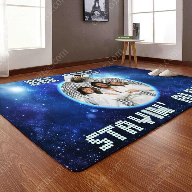 Bee Gees Band Stayin' Alive Rug, Music Room Carpet Decor - Ettee - Bee Gees Band