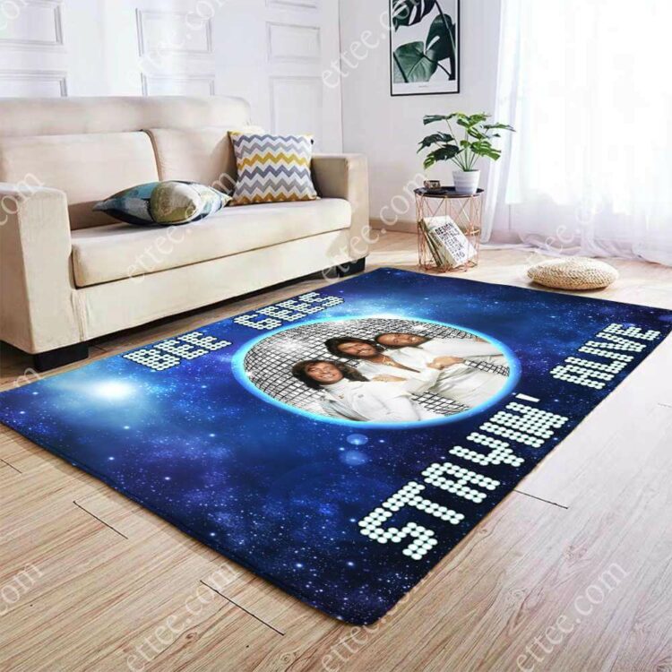 Bee Gees Band Stayin' Alive Rug, Music Room Carpet Decor - Ettee - Bee Gees Band