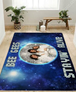 Bee Gees Band Stayin' Alive Rug, Music Room Carpet Decor - Ettee - Bee Gees Band