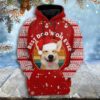 Corgi Christmas 3D Zip Hoodie, Best Dog Mom Ever - Ettee - 3D Zip Hoodie