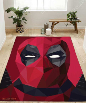 Deadpool Geometric Rug, Special Mats Carpet Decor Gift - Ettee - carpet