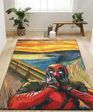 Deadpool The Scary Rug, Unique Mat Carpet Decor Gift - Ettee - Carpet Decor