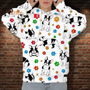 French Bulldog 3D Unisex Hoodie, Trending Gift For Dog Lovers - Ettee - 3D