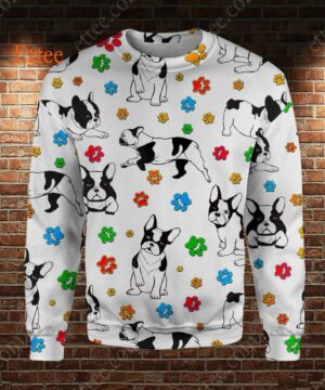 French Bulldog 3D Unisex Hoodie, Trending Gift For Dog Lovers - Ettee - 3D