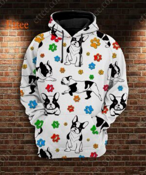 French Bulldog 3D Unisex Hoodie, Trending Gift For Dog Lovers - Ettee - 3D