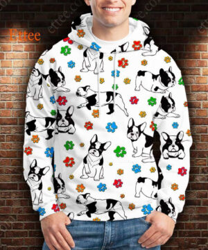 French Bulldog 3D Unisex Hoodie, Trending Gift For Dog Lovers - Ettee - 3D