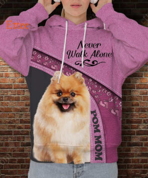 Pomeranian 3D Unisex Hoodie, Pom Mom Dog Gift - Ettee - 3D