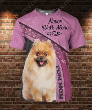 Pomeranian 3D Unisex Hoodie, Pom Mom Dog Gift - Ettee - 3D