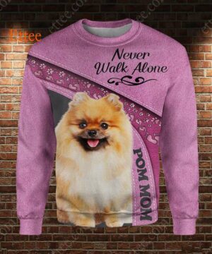 Pomeranian 3D Unisex Hoodie, Pom Mom Dog Gift - Ettee - 3D