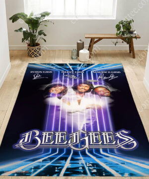 Bee Gees Band Rug, Music Carpet Decor For Room - Ettee - Band Merchandise