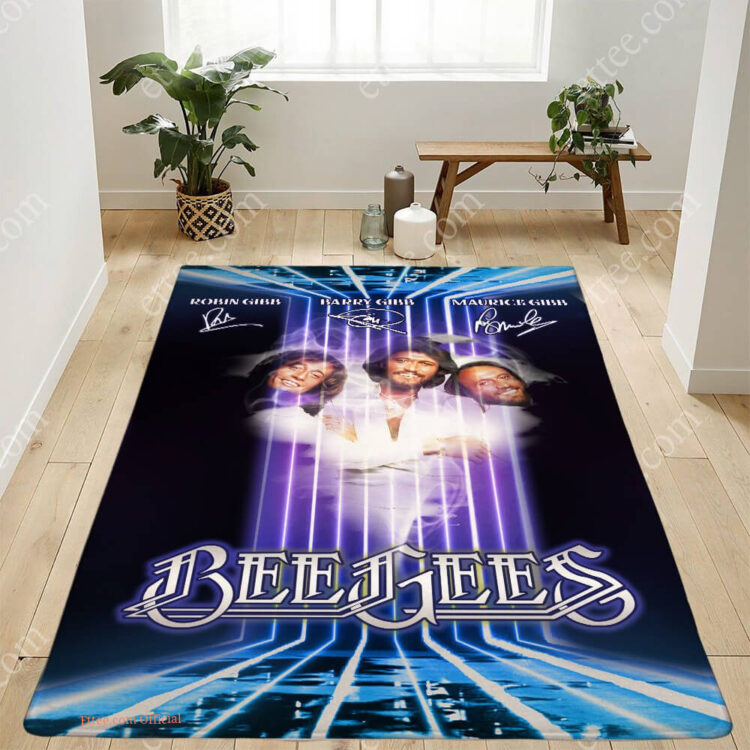 Bee Gees Band Rug, Music Carpet Decor For Room - Ettee - Band Merchandise