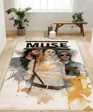 Muse Band Rug, Watercolor Music Art Gift For Room Decor - Ettee - home decoration