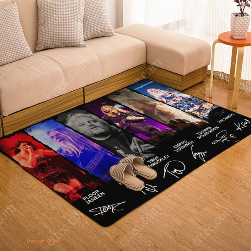 Nightwish Band Rug, Trending Music Decor Gift - Ettee - band decor