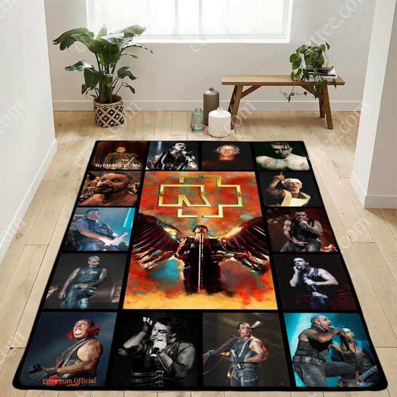 Rammstein Till Lindeman Music Rug, Decor Gift For Room - Ettee - decor gift