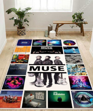 Muse Band Rug, Music Room Carpet Decor - Ettee - band-inspired carpet