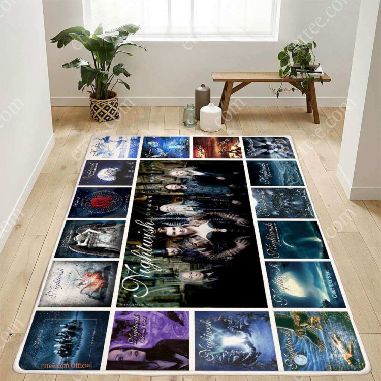 Nightwish Album Rug, Music Band Room Carpet Decor - Ettee - Album Rug