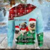 Pug Santa Paws Christmas 3D Hoodie Unisex - Ettee - 3D Hoodie