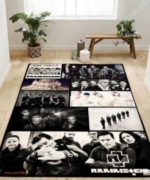 Rammstein Rock Music Rug, Floor Mats Home Decor - Ettee - Floor Mats