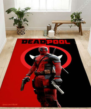 Superhero Deadpool Rug, Fantastic Decor For Room - Ettee - deadpool